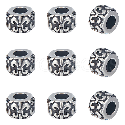 Unicraftale 304 Stainless Steel European Beads STAS-UN0054-62-1