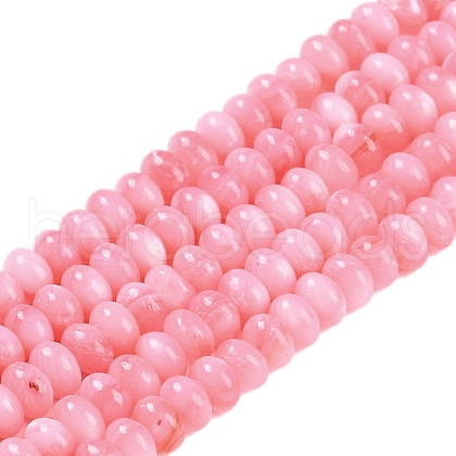 Natural Freshwater Shell Beads Strands BSHE-H109-15B-1
