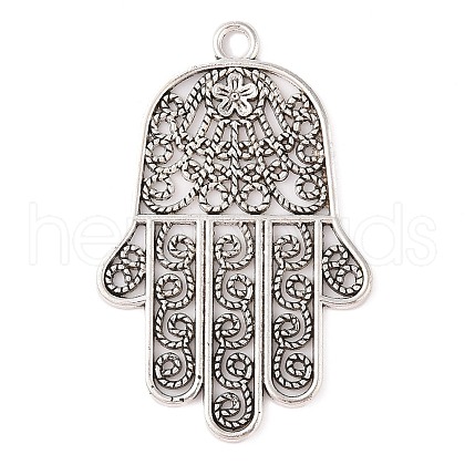 Tibetan Style Alloy Pendants FIND-C060-037AS-1