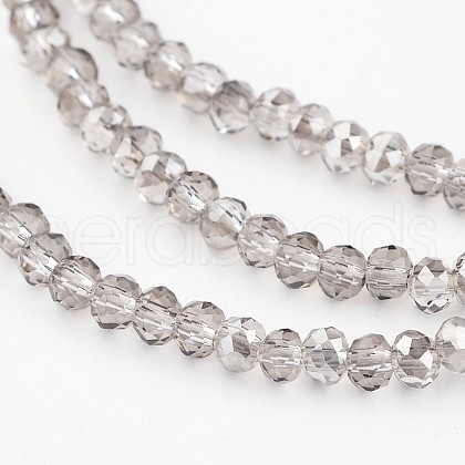 Electroplate Glass Bead Strands EGLA-G014-2mm-PL-B01-1