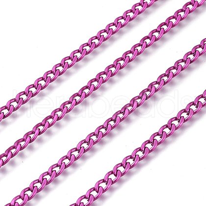 Electrophoresis 304 Stainless Steel Curb Chains CHS-I003-Q04-1
