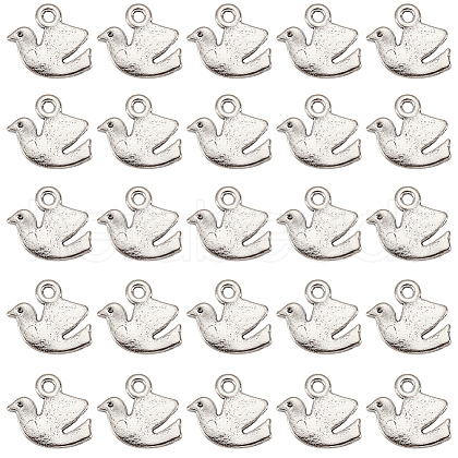 SUNNYCLUE 100Pcs Tibetan Style Alloy Pendants FIND-SC0006-38-1
