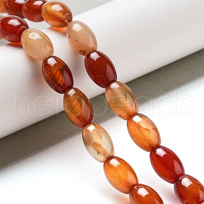 Natural Red Agate Beads Strands G-B106-B06-01-1