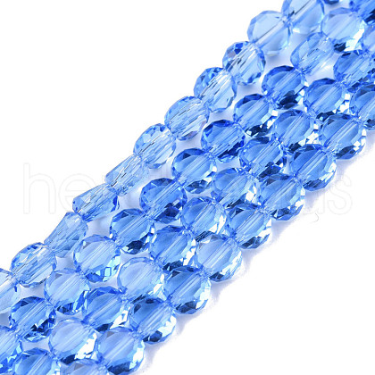 Transparent Glass Beads Strands GLAA-N052-05-C03-1