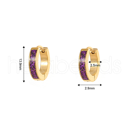 Stylish Stainless Steel Hoop Earrings for Daily Wear AC1894-3-1