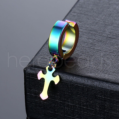 316 Surgical Stainless Steel Clip-on Earrings WG5D3F4-04-1