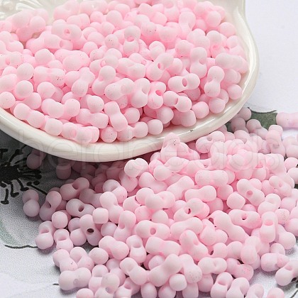 Macaron Color Opaque Frosted Glass Seed Beads X1-SEED-K009-12B-09-1