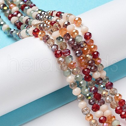 Glass Beads Strands X-EGLA-A034-M3mm-05-1