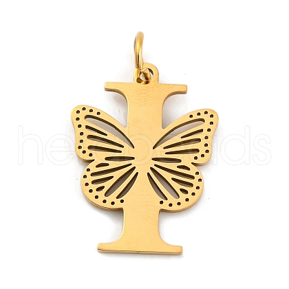 Ion Plating(IP) 201 Stainless Steel Pendants STAS-N103-184G-I-1