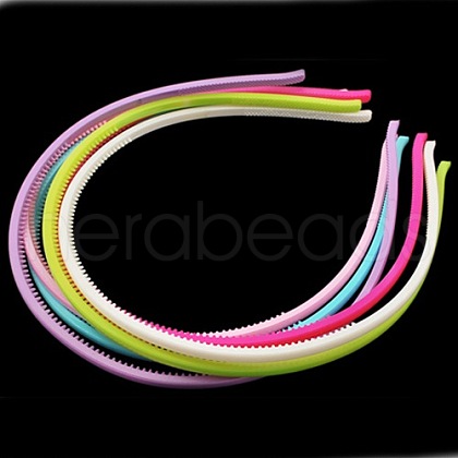 Mixed Acrylic Hair Band Findings X-PJH813Y-1