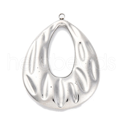 304 Stainless Steel Pendants STAS-P386-04P-B-1