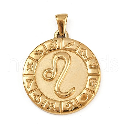 304 Stainless Steel Pendants STAS-C131-04G-09-1