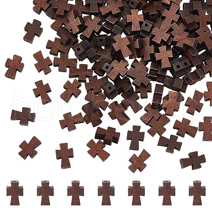 UNICRAFTALE 120Pcs Natural Wooden Beads WOOD-UN0001-10-1