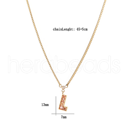 Cubic Zirconia Puzzle Pendant Necklaces VP6422-2-1