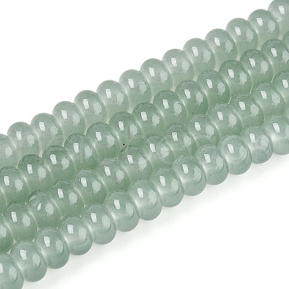 Imitation Jade Glass Beads DGLA-ZX002-8mm-02B-1