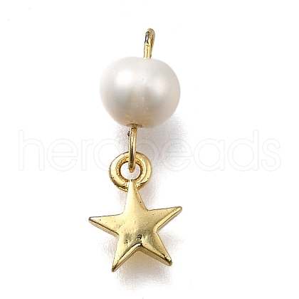 Brass Pendants KK-B132-07G-1