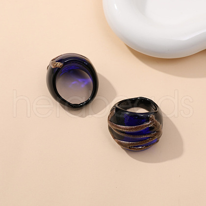 Glass Finger Rings for Women FS-WG2BA6A-05-1