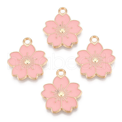 Alloy Enamel Pendants X-ENAM-S121-115J-1