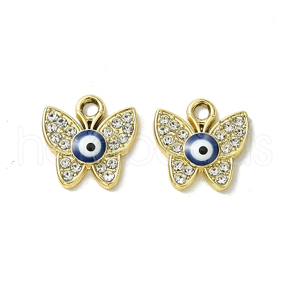 UV Plating Alloy Enamel Pendants FIND-B039-01G-03-1