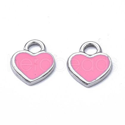 201 Stainless Steel Charms STAS-S080-045P-07-NR-1