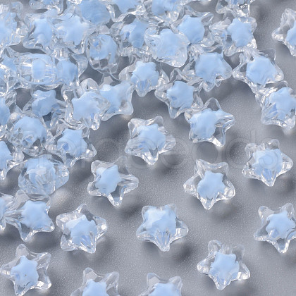Transparent Acrylic Beads TACR-S152-01A-SS2113-1