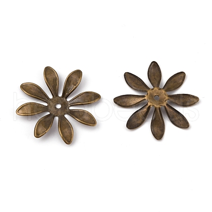 Multi-Petal Iron Bead Caps IFIN-WH0070-08AB-1