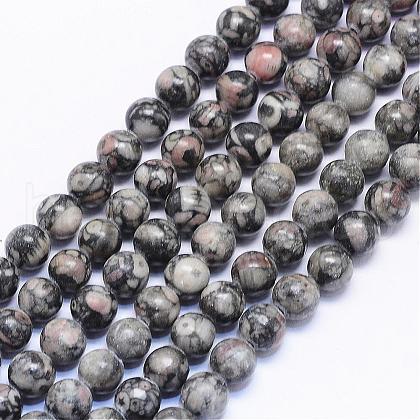 Natural Petrified Wood Bead Strands G-F425-44-1
