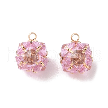 Glass Charms KK-B100-50G-01-1