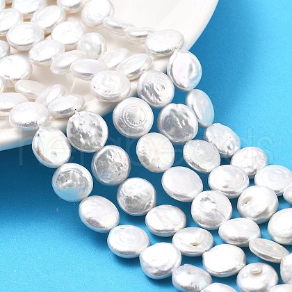 Natural Baroque Keshi Pearl Beads Strands PEAR-B004-16B-05B-1