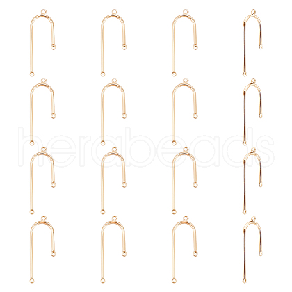BENECREAT Brass Chandelier Component Links KK-BC0011-08-1