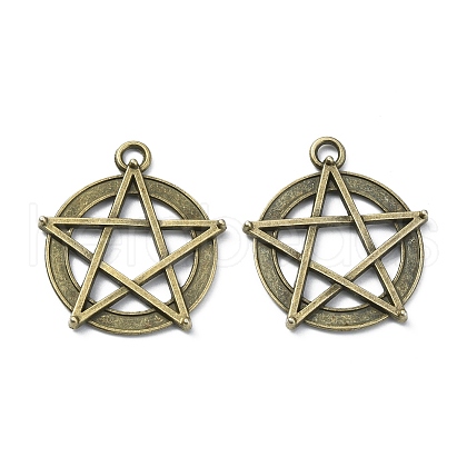 TIbetan Style Alloy Pendants FIND-WH0110-305AB-1