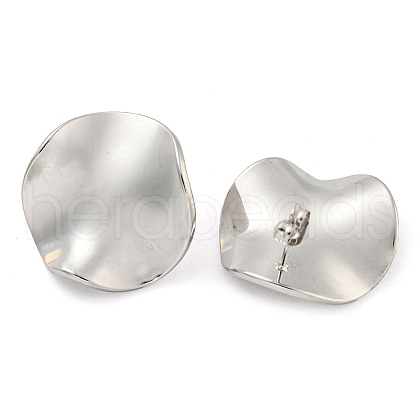 Non-Tarnish 304 Stainless Steel Ear Studs EJEW-P270-01B-P-1