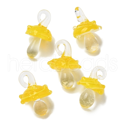 Handmade Lampwork Pendants LAMP-M021-01P-1