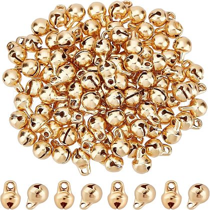 Unicraftale 100Pcs 304 Stainless Steel Bell Charms STAS-UN0035-56-1