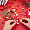 SOFPLATE 240Pcs 6 Styles Natural Wood Beads Strands WOOD-SP0001-03B-3