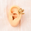 Triple C-Shaped 304 Stainless Steel Cuff Earrings EJEW-A131-04D-G-3