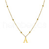 Stainless Steel Initial Pendant Necklaces for Women FS-WG8123A-12-2