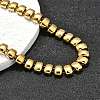 304 Stainless Steel Rectangle Link Chain Neklaces for Women NJEW-R024-01G-3