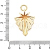 Brass Micro Pave Cubic Zirconia Pendants KK-L209-095G-3