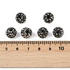 Polymer Clay Rhinestone Beads RB-N006-71-3