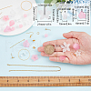SUNNYCLUE DIY Flower Drop Earring Making Kits DIY-SC0019-64-6