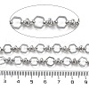 Rack Plating Brass Hexagon Link Chains CHC-G023-04P-2