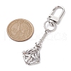 304 Stainless Steel Empty Stone Holder Chain Pouch Pendant Decorations HJEW-JM01886-01-3