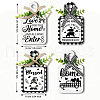 Wooden Pendant Decoration HJEW-WH0074-024-2