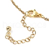 2Pcs 2 Colors 304 Stainless Steel Singapore Chain Necklace Making AJEW-JB01333-6