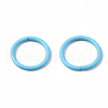 Spray Painted Iron Linking Rings X-IFIN-T017-03-3