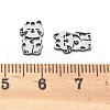 201 Stainless Steel Charms STAS-V001-07-3