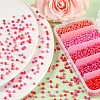 1900Pcs 5 Colors Baking Paint Glass Seed Beads SEED-YW0001-76A-4
