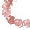 Natural Strawberry Quartz Beads Strands G-Z080-A19-8mm-4