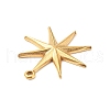 304 Stainless Steel Pendants STAS-I334-03G-2